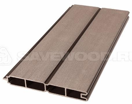 Заборный профиль из ДПК Savewood SW Agger матовый терракот купить в Высоковске