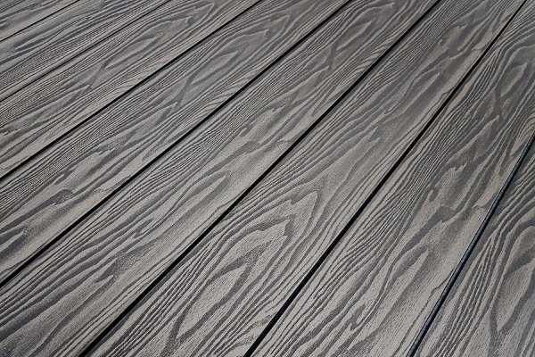 Террасная доска из ДПК Terrapol Смарт 3D Полнотелая без паза Черное дерево купить в Высоковске