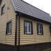 Сайдинг "blockhouse" под бревно, Престиж ВН-01, золотистый купить в Высоковске