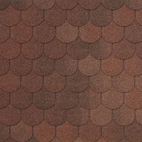 Гибкая черепица Tegola ASSISI terracotta 420 купить в Высоковске
