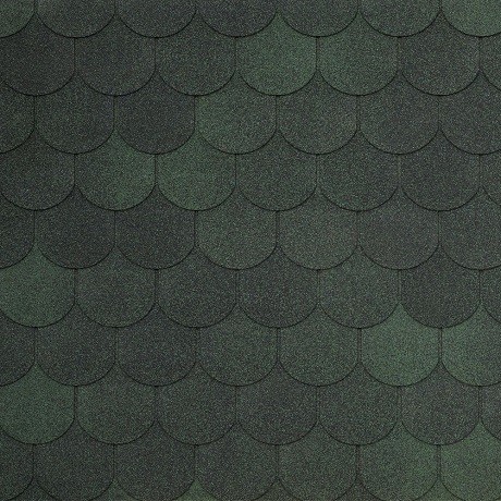Гибкая черепица Tegola ASSISI verde 473 купить в Высоковске