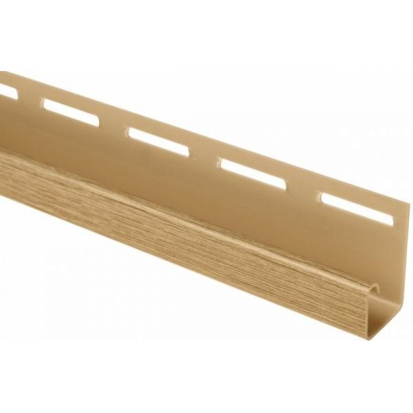 J-профиль Люкс Крашенный, К-15, ВН, Каштан купить в Высоковске