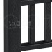 Комплект крышка/юбка для столба SEQUOIA BLACK купить в Высоковске
