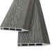 Заборная панель шип-паз EasyDecking Wood-Х 146х20 Серый купить в Высоковске