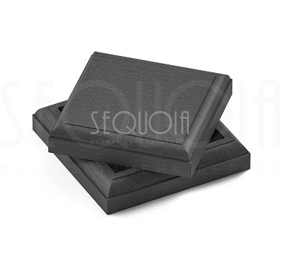 Комплект крышка/юбка для столба SEQUOIA GRAY купить в Высоковске