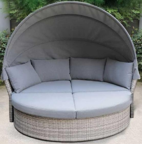 Диван-Трансформер AFINA плетеный из иск. ротанга AFM-325G Grey купить в Высоковске