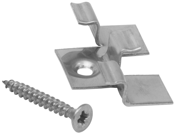 Клипса с саморезом,Grinder бесшовный монтаж 2 mm купить в Высоковске