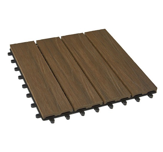 Садовый паркет дпк CM Garden Modern, 300х300 мм, PATINA BROWN (Патина коричневый) купить в Высоковске