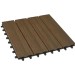 Садовый паркет дпк CM Garden Modern, 300х300 мм, PATINA BROWN (Патина коричневый) купить в Высоковске