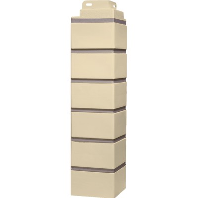 Угол Фасайдинг Серия «Кирпич клинкерный» Желтый