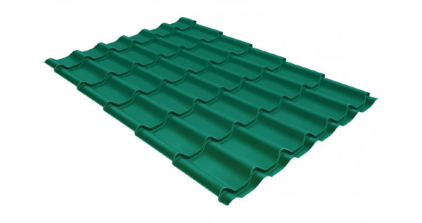 Металлочерепица классик 0,5 Satin RAL 5021 купить в Высоковске