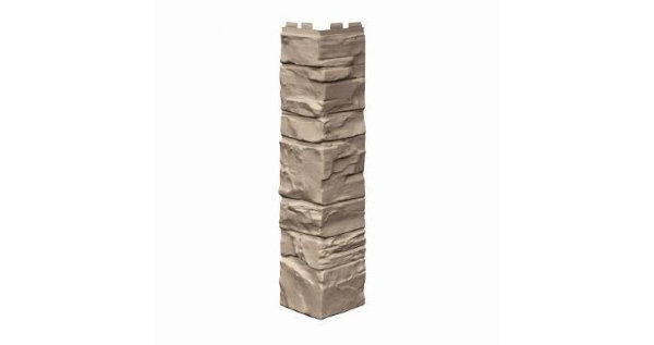 Угол наружный VOX Solid Stone Lazio камень светлая глина купить в Высоковске