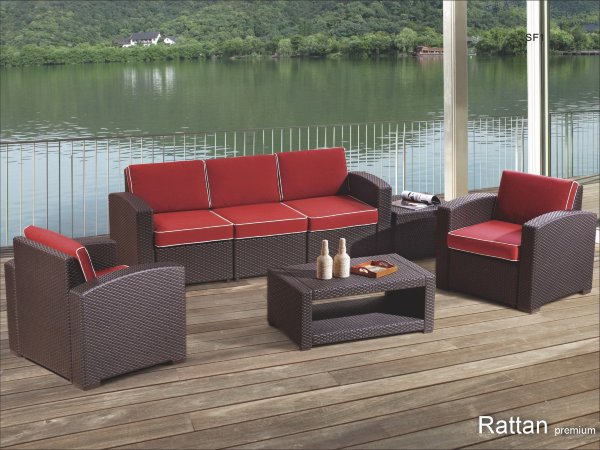 Уличные диваны и кресла коллекции Rattan Premium 5  купить в Высоковске