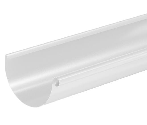 Водосток Aquasistem, система 125x90 - Водосточный желоб 3.00м RAL 9003 Белый купить в Высоковске