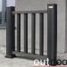 Ограждение из ДПК Outdoor Классик 3D STORM чёрный купить в Высоковске
