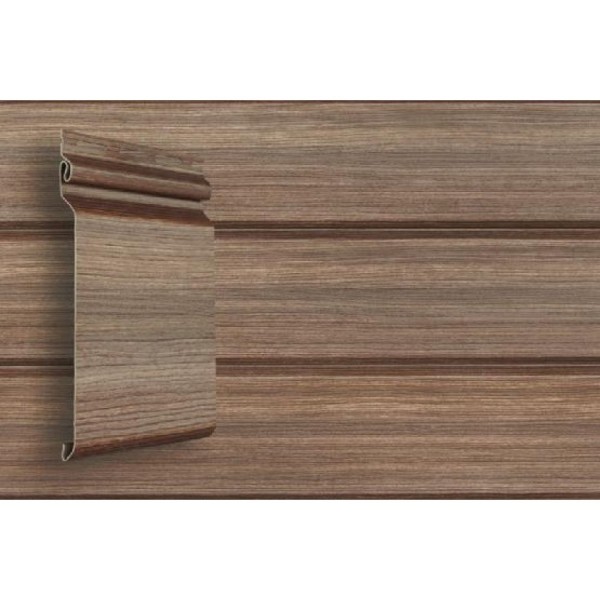 Виниловый сайдинг Grand Line Natural-Брус Tundra - Кедр купить в Высоковске