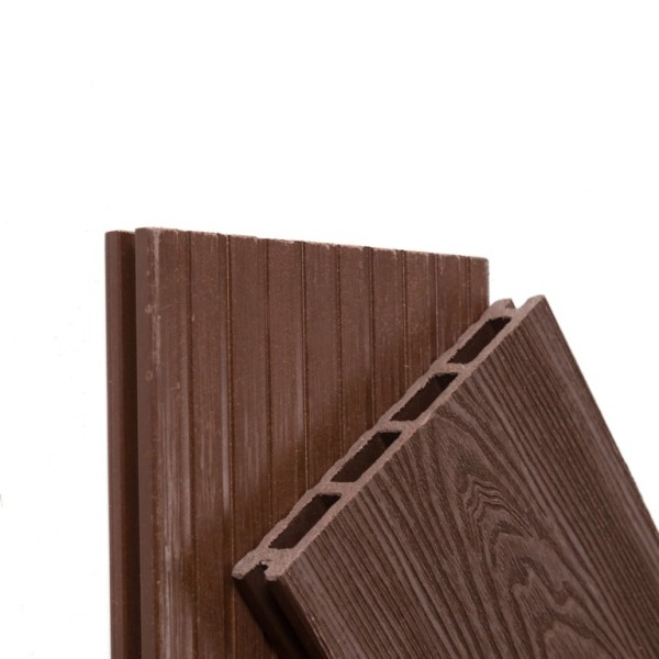 Террасная доска из ДПК ECODECKING Комфорт 3D Шоколад купить в Высоковске