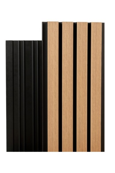 Фасадная реечная панель Ecodecking Скай коэкструзия 200х20х3000 Бук купить в Высоковске