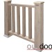 Ограждение из ДПК Outdoor Классик 3D STORM серый микс купить в Высоковске