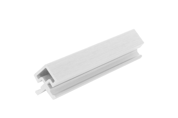 Угол внешний для фасадной панели co-extrusion, white купить в Высоковске