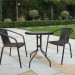 Комплект плетеной мебели AFINA из иск. ротанга Асоль-LR02 LRC-02/LRT-02-D60 Dark Brown купить в Высоковске