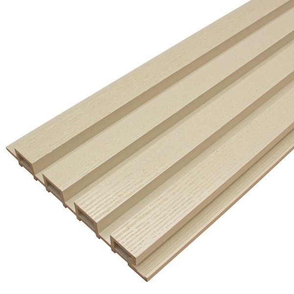 Фасадная доска из ДПК Faynag Wood Рейка Слоновая кость купить в Высоковске