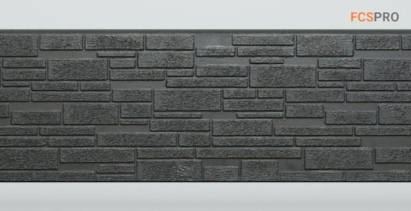 Фиброцементные панели FCS Simple АА1 (под камень) купить в Высоковске