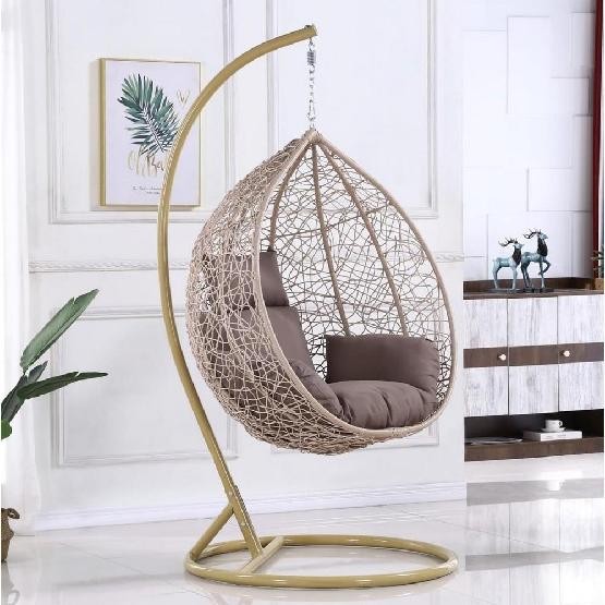 Кресло Подвесное из искусственного ротанга AFM-169A-LB Beige купить в Высоковске