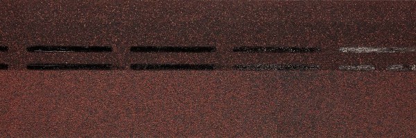 Коньково-карнизная черепица Docke Standard, красный купить в Высоковске