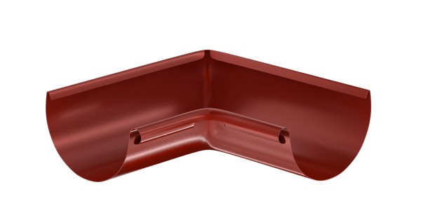 Водосток Aquasistem, система 150x100 - Угол желоба, внутренний 90° RR 29 Бургундский купить в Высоковске