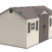 Сарай пластиковый LifeTime 15x8 DD купить в Высоковске