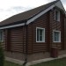 Сайдинг "blockhouse" под бревно, Акриловый Премиум ВН-01, орех тёмный купить в Высоковске