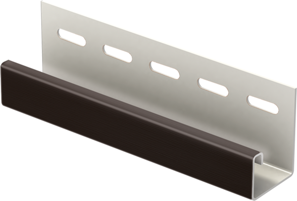 J-планка к Софиту PRO Тёмно коричневый купить в Высоковске