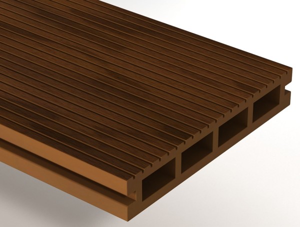 Террасная доска из ДПК WOODVEX Expert Тик купить в Высоковске