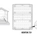 Сарай пластиковый Newton 759 купить в Высоковске