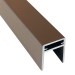 П-профиль Алюминиевый EasyDecking 35x25 Венге купить в Высоковске