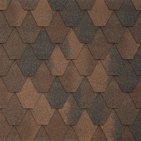 Гибкая черепица Tegola SARDEGNA legno 424 купить в Высоковске