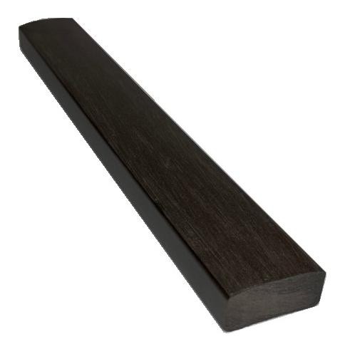 Лавочный брус Ecodecking Некст полнотелый брашированный 70х35 венге купить в Высоковске