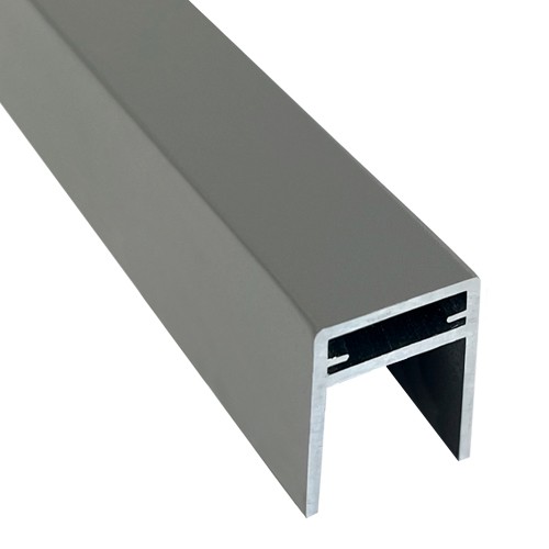 П-профиль Алюминиевый EasyDecking 35x25 Серый купить в Высоковске
