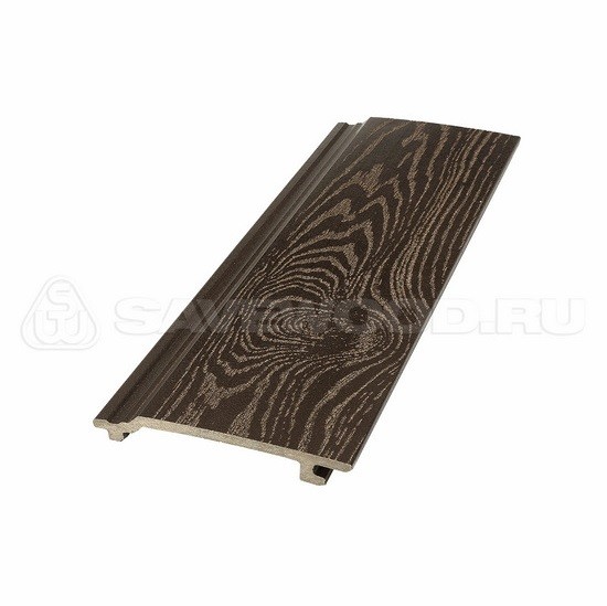 Сайдинг из дпк savewood sw-sorbus тангенциальный распил темно-коричневый купить в Высоковске