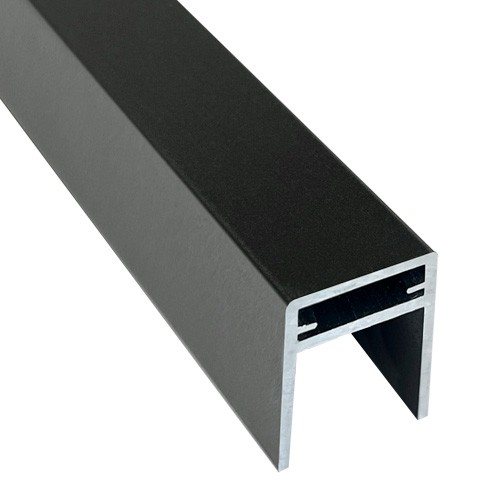 П-профиль Алюминиевый EasyDecking 35x25 Черное дерево купить в Высоковске
