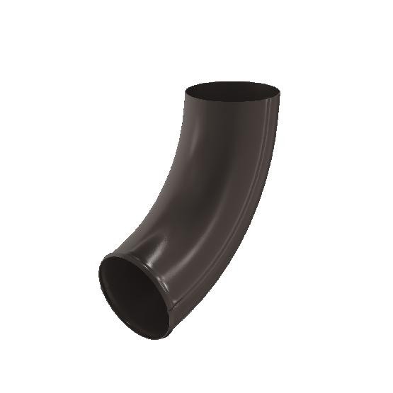 Водосток Aquasistem, система 150/100 - Отвод трубы RR 32 Тёмно Коричневый купить в Высоковске