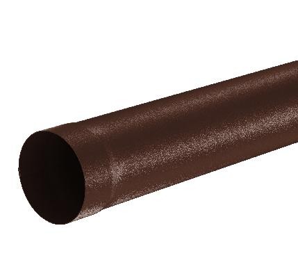 Водосток Aquasistem, Система 150/100 - Труба водосточная 1.00м RAL 8017 Коричневый matt купить в Высоковске