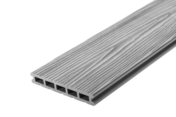 Террасная доска из ДПК RusDecking Unodeck Mogano - Серый купить в Высоковске