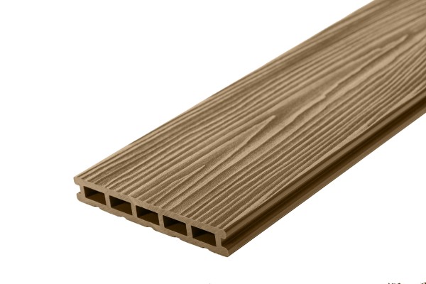 Террасная доска из ДПК RusDecking Unodeck Mogano - Орех купить в Высоковске