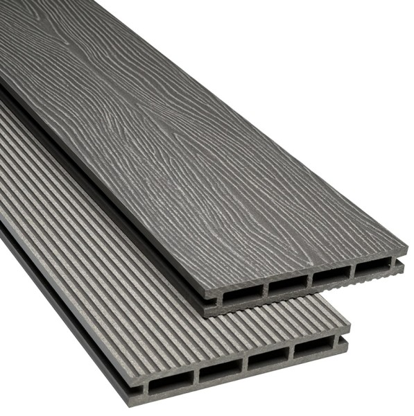 Террасная доска из ДПК Faynag 3D Stelo графит купить в Высоковске