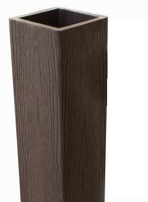 Столб опорный Woodvex Co-Extrusion Венге купить в Высоковске