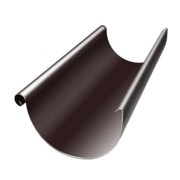 Водосток Grand Line 125x90 – Желоб 3м RAL 8017 купить в Высоковске
