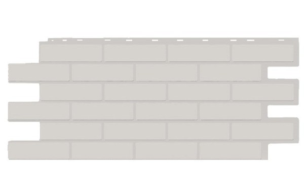 Фасадная панель T-Siding Кирпич Модерн Эко Уайт купить в Высоковске