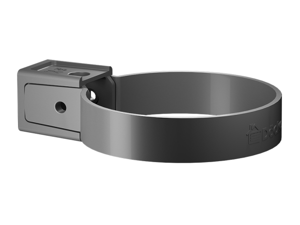 Хомут универсальный для водосточной трубы Docke Premium Графит купить в Высоковске